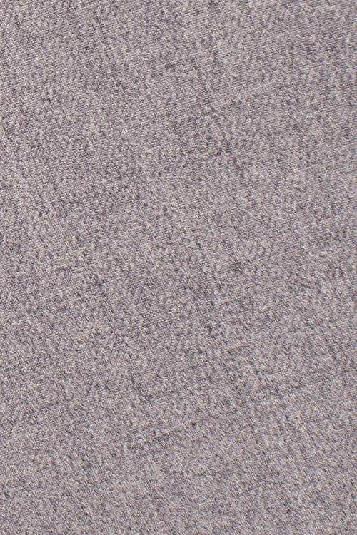 "Bradley" Heather Grey Luxury Wool Blend Suit Pants - Global thive
