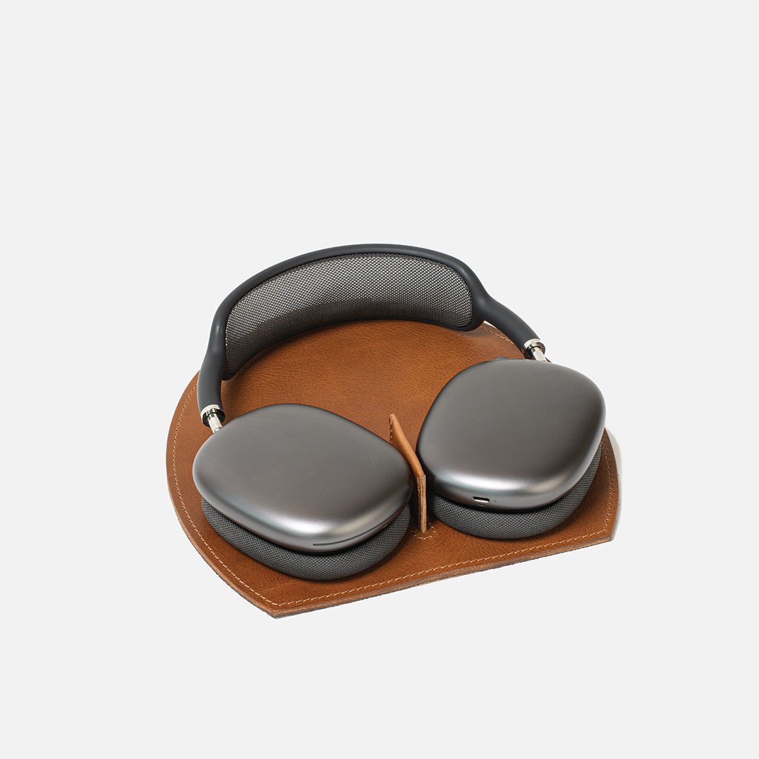 Full-Grain Leather Rest Station 2.0 for AirPods Max - Global thive