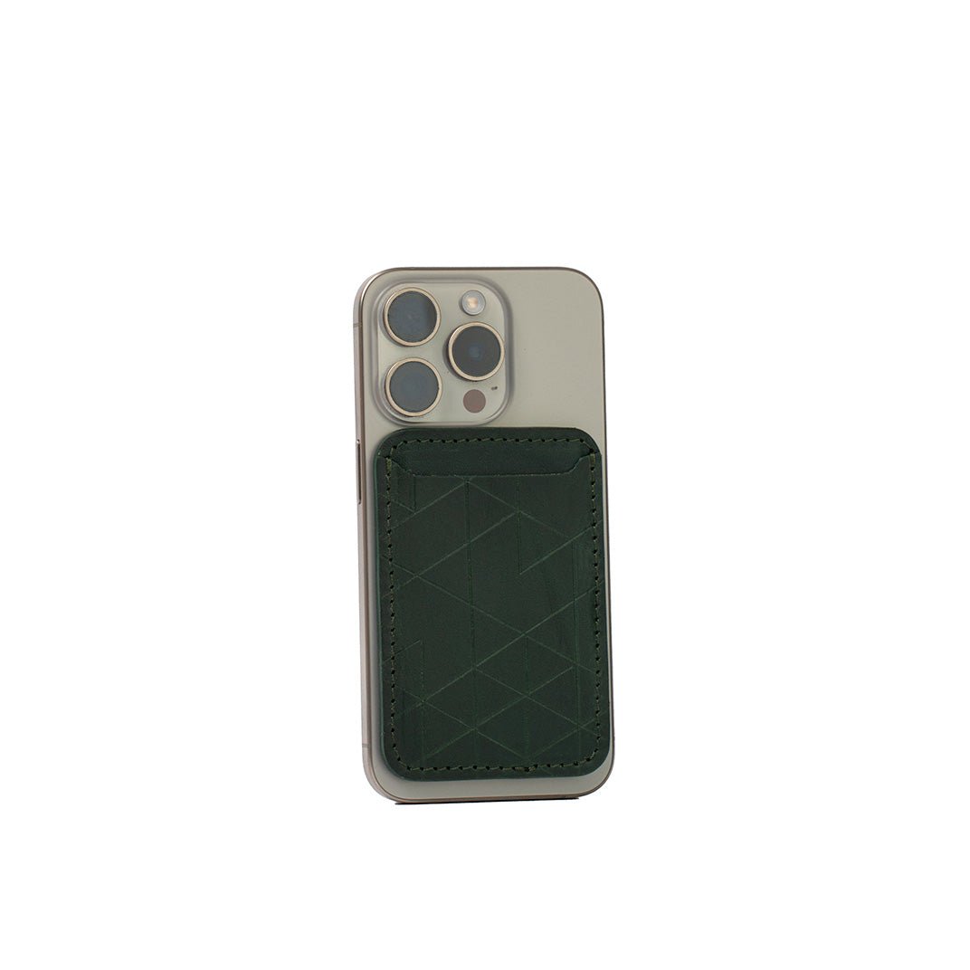 Leather Wallet compatible with MagSafe - Classic (Vectors) - Global thive
