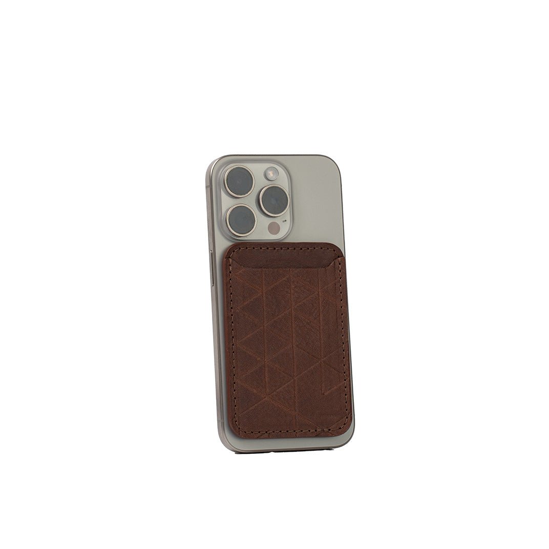 Leather Wallet compatible with MagSafe - Classic (Vectors) - Global thive