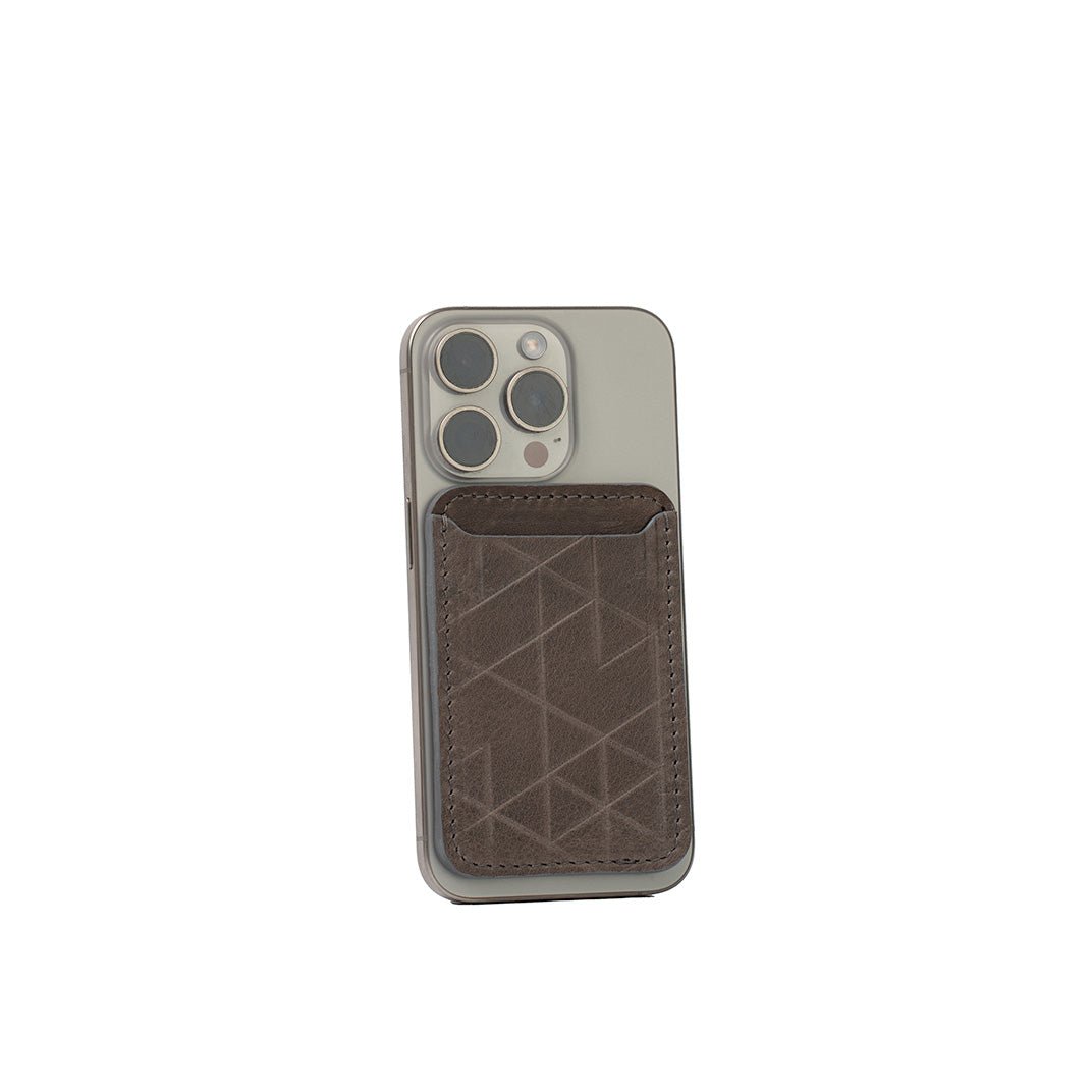 Leather Wallet compatible with MagSafe - Classic (Vectors) - Global thive