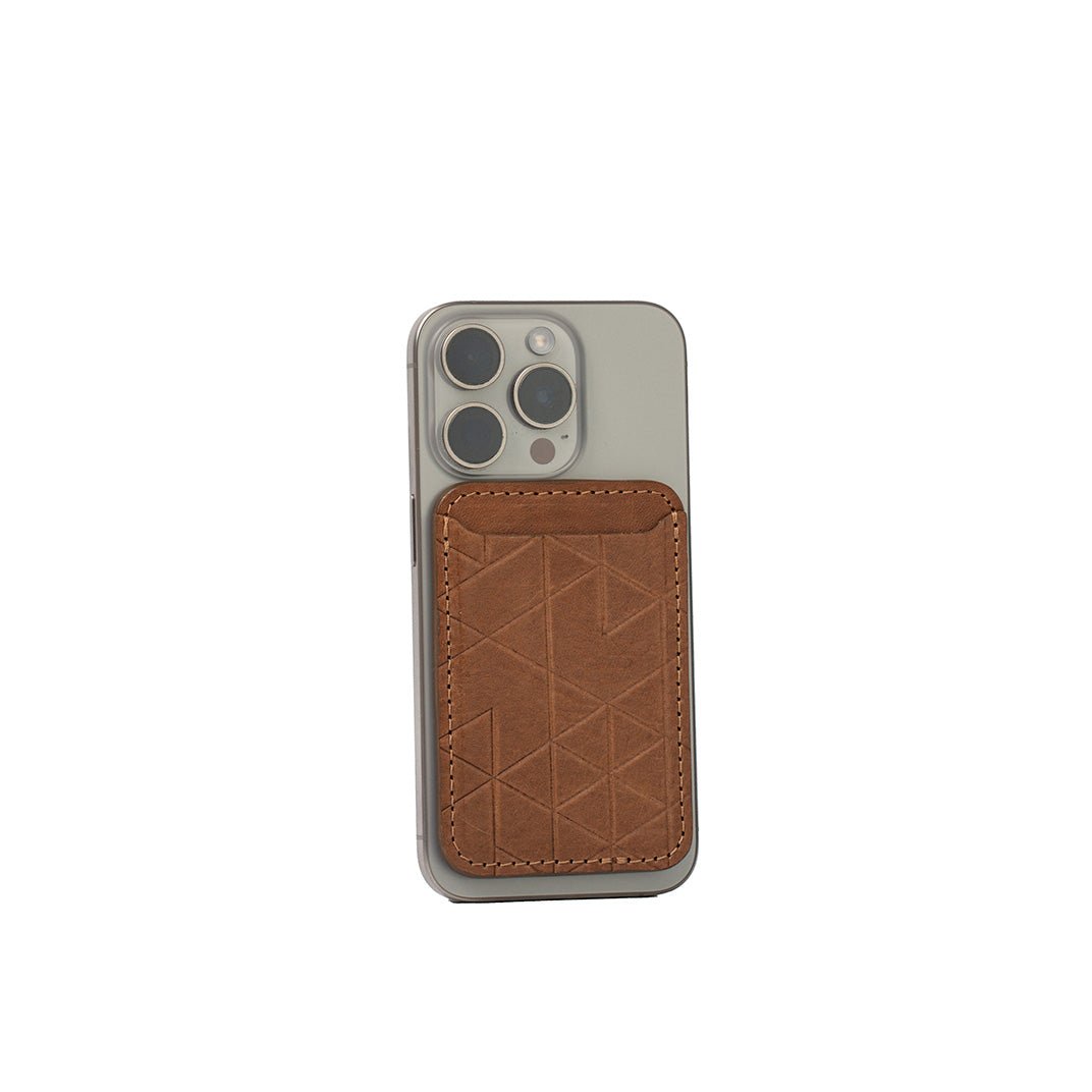 Leather Wallet compatible with MagSafe - Classic (Vectors) - Global thive